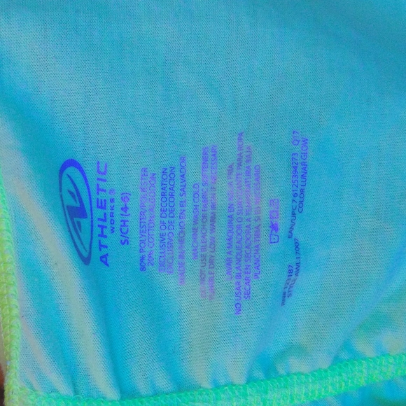 Neon yellow athletic t-shirt - Picture 5 of 5